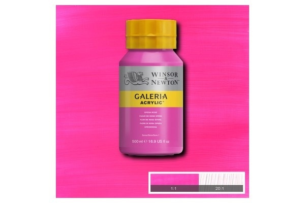 WINSOR Galeria Acrylic 500Ml Opera Rose 448 i gruppen SPORT, FRITID & HOBBY / Hobby / Mal & Tegn / Kunstnerfarver / Acryl hos TP E-commerce Nordic AB (A08811)