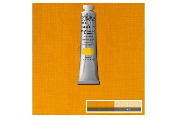 WINSOR Proff. acrylic 200ml azo yellow deep 039 i gruppen SPORT, FRITID & HOBBY / Hobby / Mal & Tegn / Kunstnerfarver / Acryl hos TP E-commerce Nordic AB (A08945)