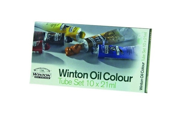 WINSOR Winton oil colour set 10x21ml tubes i gruppen SPORT, FRITID & HOBBY / Hobby / Mal & Tegn / Kunstnerfarver / Oliemaling hos TP E-commerce Nordic AB (A08963)
