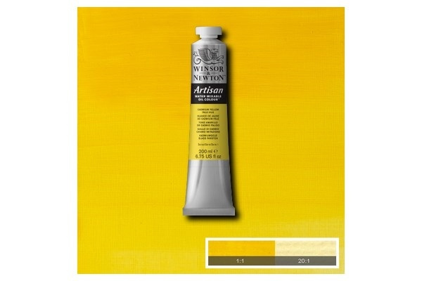 WINSOR Artisan water mix oil 200ml cad. yellow pale 119 i gruppen SPORT, FRITID & HOBBY / Hobby / Mal & Tegn / Kunstnerfarver / Oliemaling hos TP E-commerce Nordic AB (A08968)