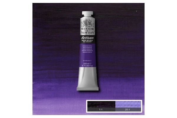 WINSOR Artisan water mix. oil 200m dioxazine purple 229 i gruppen SPORT, FRITID & HOBBY / Hobby / Mal & Tegn / Kunstnerfarver / Oliemaling hos TP E-commerce Nordic AB (A08969)