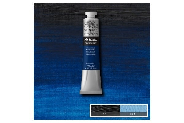 WINSOR Artisan water mix oil 200ml prussian blue 538 i gruppen SPORT, FRITID & HOBBY / Hobby / Mal & Tegn / Kunstnerfarver / Oliemaling hos TP E-commerce Nordic AB (A08986)