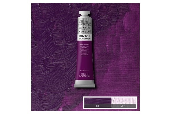 WINSOR Winton oil 200ml cobalt violet hue 194 i gruppen SPORT, FRITID & HOBBY / Hobby / Mal & Tegn / Kunstnerfarver / Oliemaling hos TP E-commerce Nordic AB (A09030)