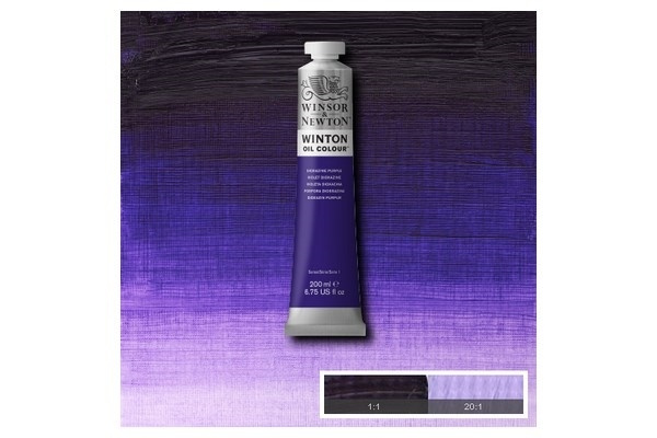 WINSOR Winton oil 200ml dioxazin purple 229 i gruppen SPORT, FRITID & HOBBY / Hobby / Mal & Tegn / Kunstnerfarver / Oliemaling hos TP E-commerce Nordic AB (A09031)