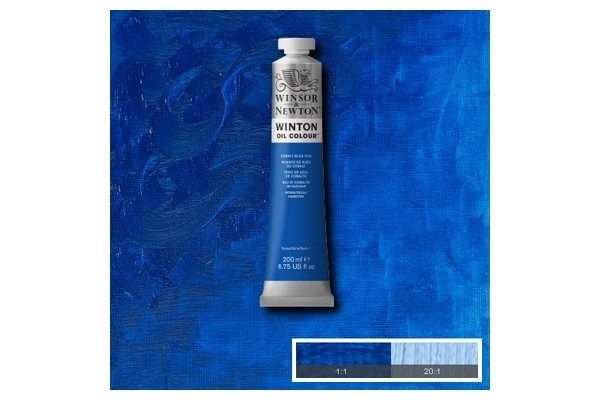 WINSOR Winton oil 200ml cobalt blue hue 179 i gruppen SPORT, FRITID & HOBBY / Hobby / Mal & Tegn / Kunstnerfarver / Oliemaling hos TP E-commerce Nordic AB (A09033)