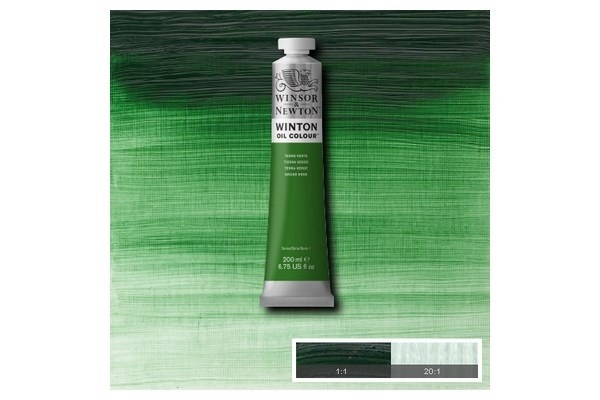 WINSOR Winton oil 200ml terre verte 637 i gruppen SPORT, FRITID & HOBBY / Hobby / Mal & Tegn / Kunstnerfarver / Oliemaling hos TP E-commerce Nordic AB (A09056)