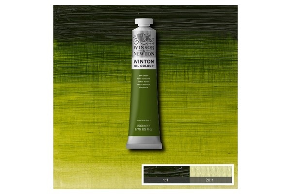 WINSOR Winton oil 200ml sap green 599 i gruppen SPORT, FRITID & HOBBY / Hobby / Mal & Tegn / Kunstnerfarver / Oliemaling hos TP E-commerce Nordic AB (A09057)