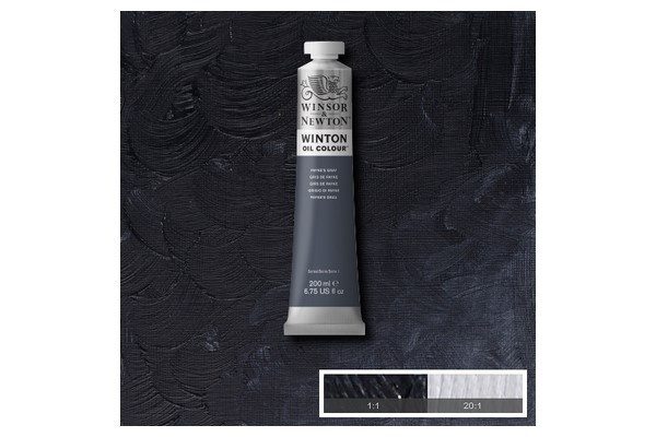 WINSOR Winton oil 200ml payne\'s grey 465 i gruppen SPORT, FRITID & HOBBY / Hobby / Mal & Tegn / Kunstnerfarver / Oliemaling hos TP E-commerce Nordic AB (A09067)