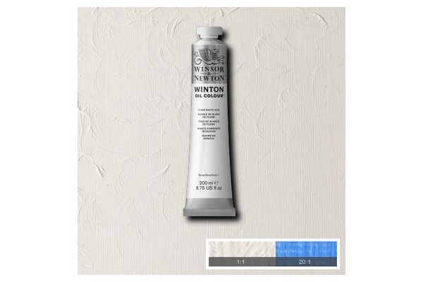 WINSOR Winton oil 200ml flake white hue 242 i gruppen SPORT, FRITID & HOBBY / Hobby / Mal & Tegn / Kunstnerfarver / Oliemaling hos TP E-commerce Nordic AB (A09070)