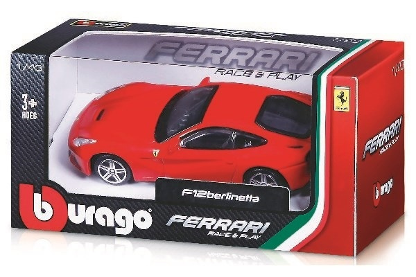 Ferrari 1:43 ass. i gruppen LEGETØJ, BØRN & BABY / Legetøj / Legetøjsbiler hos TP E-commerce Nordic AB (A09255)