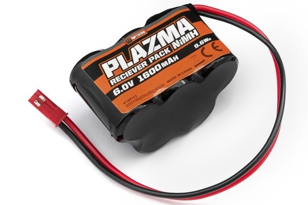 HPI Plazma 6.0V 1600mAh NiMH Receiver Battery Pack i gruppen LEGETØJ, BØRN & BABY / Radiostyrede / RC Batterier / NiMH / 6,0V hos TP E-commerce Nordic AB (A09494)
