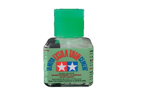 Tamiya Ekstra tynd cement, lim 40 ml i gruppen SPORT, FRITID & HOBBY / Hobby / Plastik modeller / Lim hos TP E-commerce Nordic AB (A09575)
