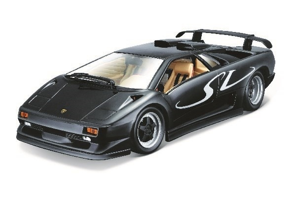Lamborghini Diablo SV 1:18 Svart i gruppen LEGETØJ, BØRN & BABY / Legetøj / Legetøjsbiler hos TP E-commerce Nordic AB (A09646)