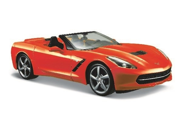 Maisto 2014 Corvette Stingray Convertible 1:24 red i gruppen LEGETØJ, BØRN & BABY / Legetøj / Legetøjsbiler hos TP E-commerce Nordic AB (A09672)