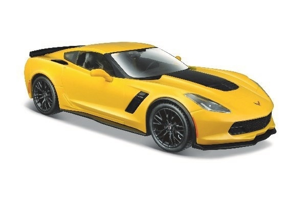 Maisto 2015 Corvette Z06 1:24 yellow i gruppen LEGETØJ, BØRN & BABY / Legetøj / Legetøjsbiler hos TP E-commerce Nordic AB (A09673)