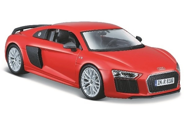 Maisto Audi R8 V10 Plus 1:24, red i gruppen LEGETØJ, BØRN & BABY / Legetøj / Legetøjsbiler hos TP E-commerce Nordic AB (A09689)