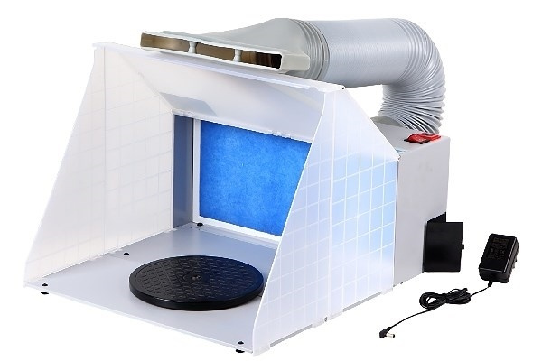 PANZAG Spray Booth incl. air hose AC100-240V i gruppen SPORT, FRITID & HOBBY / Hobby / Airbrush / Tilbehør hos TP E-commerce Nordic AB (A09774)