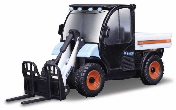 BURAGO Bobcat Toolcat 5600 w/pallet fork i gruppen LEGETØJ, BØRN & BABY / Legetøj / Legetøjsbiler hos TP E-commerce Nordic AB (A09900)