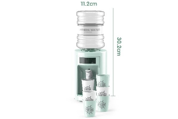 HOME Vanddispenser elektrisk med 6 krus 30,2x11,2cm i gruppen LEGETØJ, BØRN & BABY / Legetøj / Lille hjem & rollespil hos TP E-commerce Nordic AB (A10160)