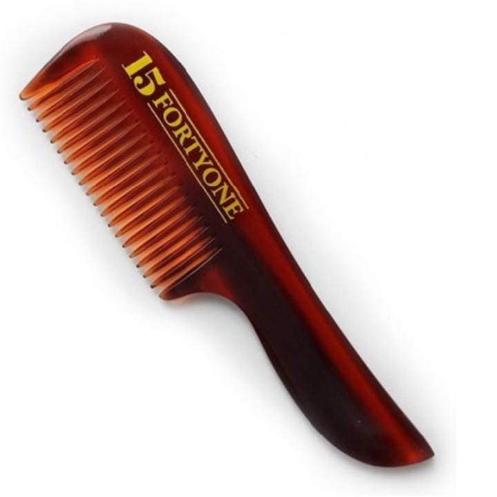 1541 London Pocket Size Moustache Comb i gruppen SKØNHED & HELSE / Hår og styling / Barbering og trimning / Skægkamme & barberbørster hos TP E-commerce Nordic AB (A10187)