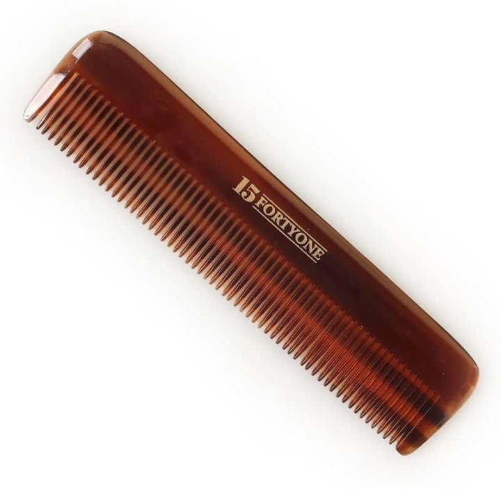 1541 London Slim Pocket Comb (fintandad/bredd) i gruppen SKØNHED & HELSE / Hår og styling / Barbering og trimning / Skægkamme & barberbørster hos TP E-commerce Nordic AB (A10190)