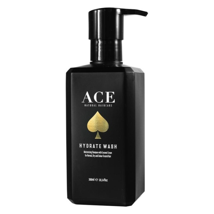 Ace Natural Haircare Hydrate Wash 300ml i gruppen SKØNHED & HELSE / Hår og styling / Hårpleje / Shampoo hos TP E-commerce Nordic AB (A10198)