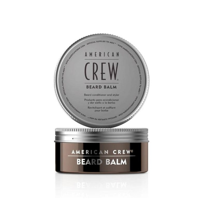 American Crew Beard Balm 60g i gruppen SKØNHED & HELSE / Hår og styling / Skæg pleje / Skæg Conditioner hos TP E-commerce Nordic AB (A10221)