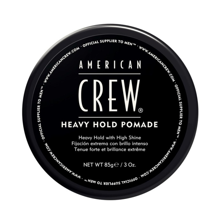 American Crew Heavy Hold Pomade 85g i gruppen SKØNHED & HELSE / Hår og styling / Hår styling / Hår Voks hos TP E-commerce Nordic AB (A10228)