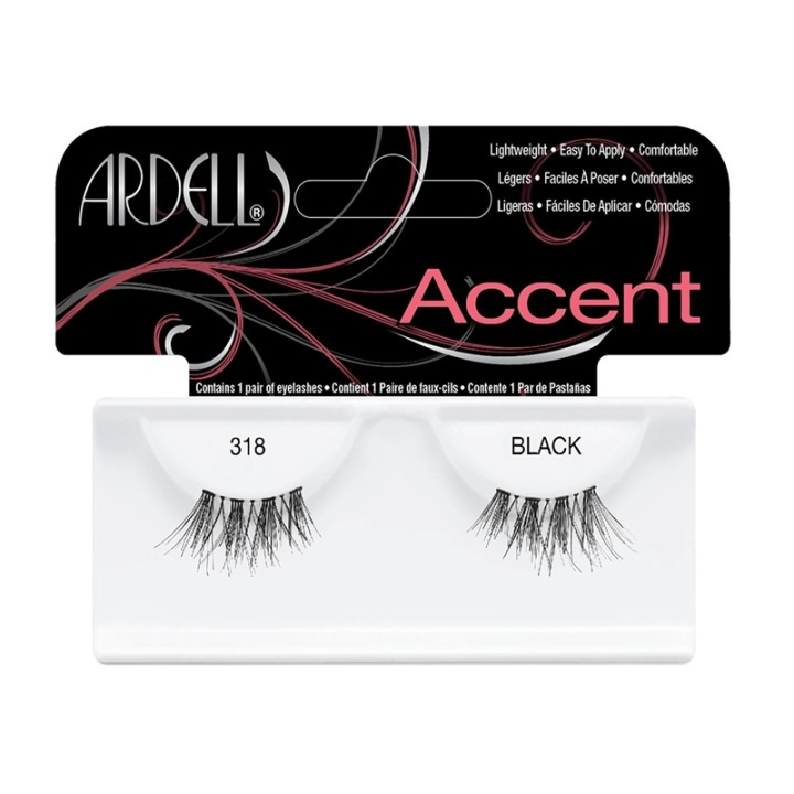 Ardell Accent Lashes 318 Black i gruppen SKØNHED & HELSE / Makeup / Øjne og øjenbryn / Falske øjenvipper hos TP E-commerce Nordic AB (A10249)