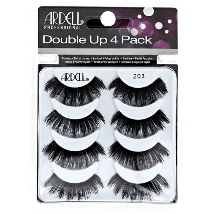 Ardell Double Up 4 Pack 203 i gruppen SKØNHED & HELSE / Makeup / Øjne og øjenbryn / Falske øjenvipper hos TP E-commerce Nordic AB (A10255)