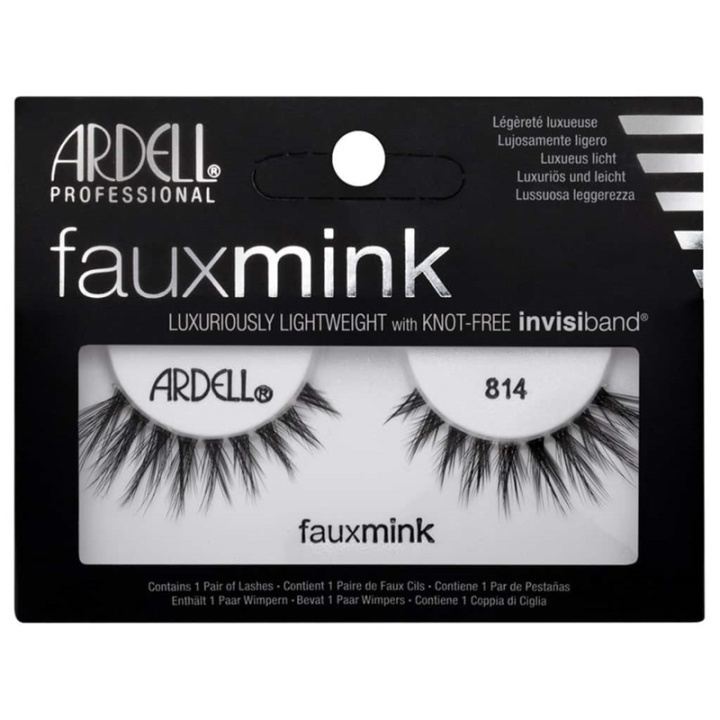 Ardell Faux Mink 814 i gruppen SKØNHED & HELSE / Makeup / Øjne og øjenbryn / Falske øjenvipper hos TP E-commerce Nordic AB (A10268)