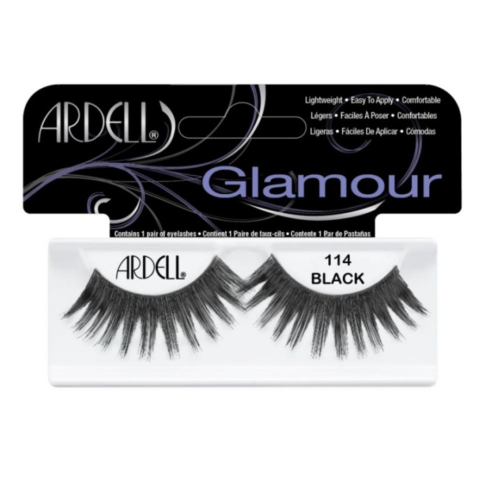 Ardell Glamour Lashes 114 Black i gruppen SKØNHED & HELSE / Makeup / Øjne og øjenbryn / Falske øjenvipper hos TP E-commerce Nordic AB (A10282)