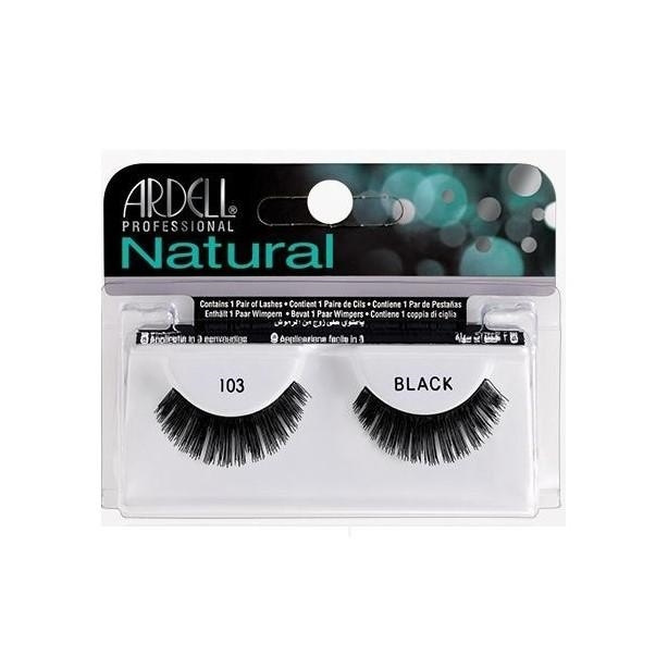 Ardell Natural Lashes 103 Black i gruppen SKØNHED & HELSE / Makeup / Øjne og øjenbryn / Falske øjenvipper hos TP E-commerce Nordic AB (A10313)
