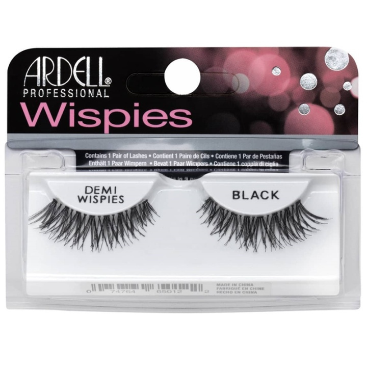 Ardell Wispies Lashes Demi Wispies Black i gruppen SKØNHED & HELSE / Makeup / Øjne og øjenbryn / Falske øjenvipper hos TP E-commerce Nordic AB (A10335)