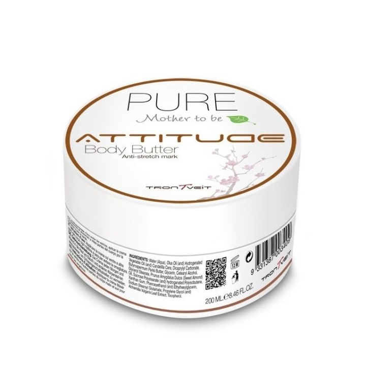 Attitude PURE Mother to be Body Butter 200ml i gruppen SKØNHED & HELSE / Hudpleje / Kropspleje / Body lotion hos TP E-commerce Nordic AB (A10349)