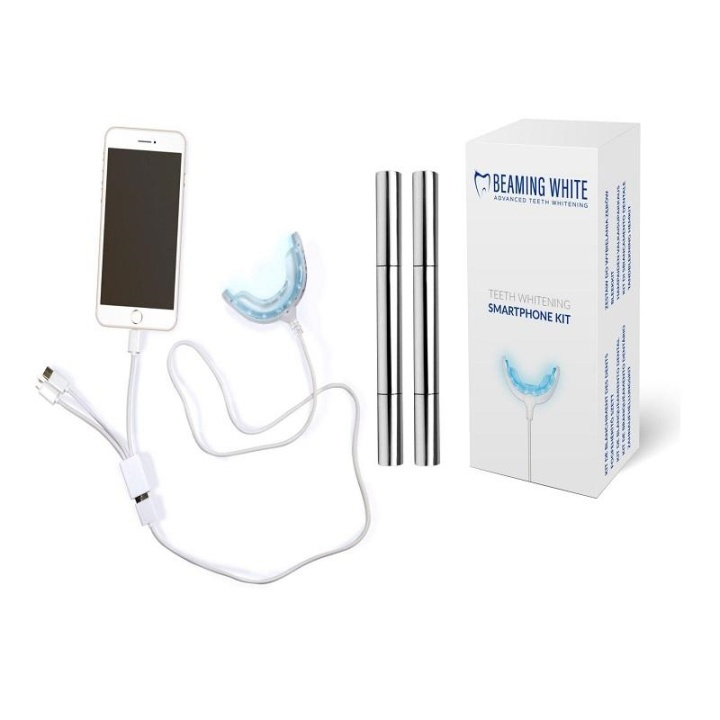 Beaming White Teeth Whitening Smartphone Kit i gruppen SKØNHED & HELSE / Oral pleje / Whitening produkter hos TP E-commerce Nordic AB (A10391)