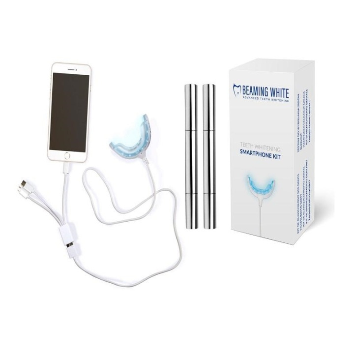 Beaming White Smartphone-kit til tandblegning i gruppen SKØNHED & HELSE / Oral pleje / Whitening produkter hos TP E-commerce Nordic AB (A10391)