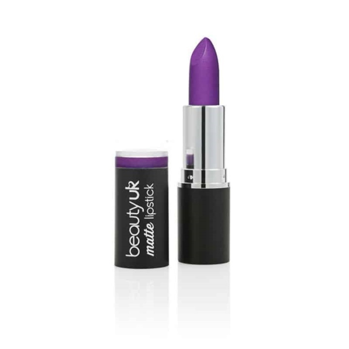 Beauty UK Matte Lipstick no.21 - Mystical i gruppen SKØNHED & HELSE / Makeup / Læber / Læbestift hos TP E-commerce Nordic AB (A10399)