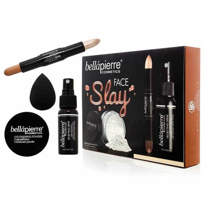 Giftset Bellapierre Face Slay - Fair/Medium i gruppen SKØNHED & HELSE / Gaveæske / Gaveæske til hende hos TP E-commerce Nordic AB (A10460)