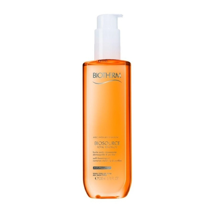 Biotherm Total Renew Oil Biosource Self-foaming Oil 200ml i gruppen SKØNHED & HELSE / Hudpleje / Ansigt / Rengøring hos TP E-commerce Nordic AB (A10505)