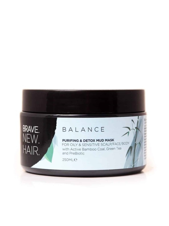 Brave. New. Hair. Balance Purifying & Detox Mud Mask 250ml i gruppen SKØNHED & HELSE / Hår og styling / Hårpleje / Hårmaske hos TP E-commerce Nordic AB (A10517)