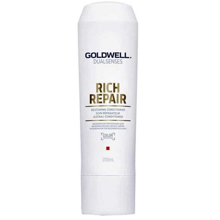 Goldwell Dualsenses Rich Repair Restoring Conditioner 200ml i gruppen SKØNHED & HELSE / Hår og styling / Hårpleje / Balsam hos TP E-commerce Nordic AB (A10945)