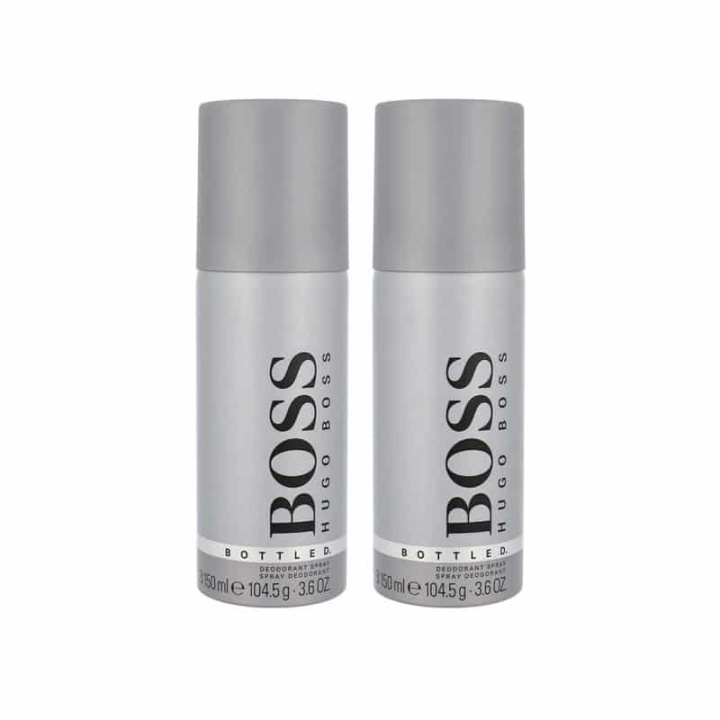 2-pack Hugo Boss Bottled Deo Spray 150ml i gruppen SKØNHED & HELSE / Duft & Parfume / Deodorant / Deo for ham hos TP E-commerce Nordic AB (A10984)