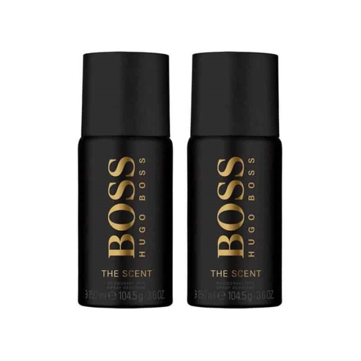 2-pack Hugo Boss The Scent Deo Spray 150ml i gruppen SKØNHED & HELSE / Duft & Parfume / Deodorant / Deo for ham hos TP E-commerce Nordic AB (A10986)