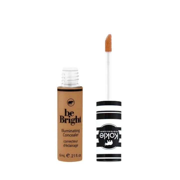 Kokie Be Bright Illuminating Concealer - Deep Tan i gruppen SKØNHED & HELSE / Makeup / Makeup ansigt / Concealer hos TP E-commerce Nordic AB (A11157)