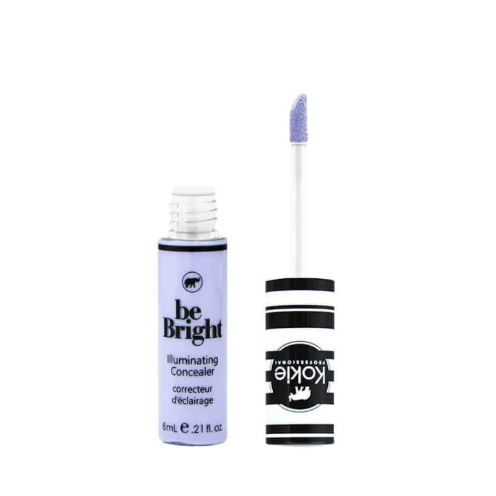 Kokie Be Bright Illuminating Concealer Color Correct - Lavendar i gruppen SKØNHED & HELSE / Makeup / Makeup ansigt / Concealer hos TP E-commerce Nordic AB (A11167)