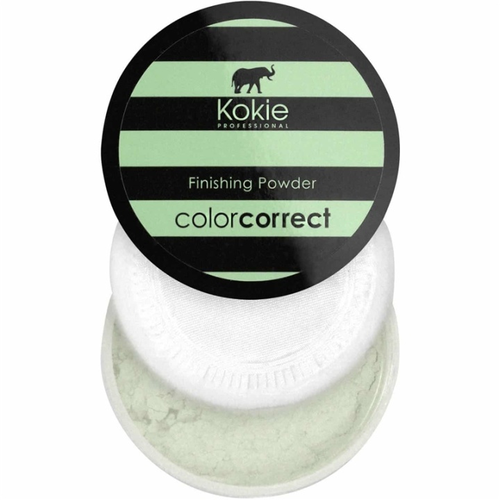 Kokie Color Correct Setting Powder - Green Redness Correction i gruppen SKØNHED & HELSE / Makeup / Makeup ansigt / Pudder hos TP E-commerce Nordic AB (A11188)