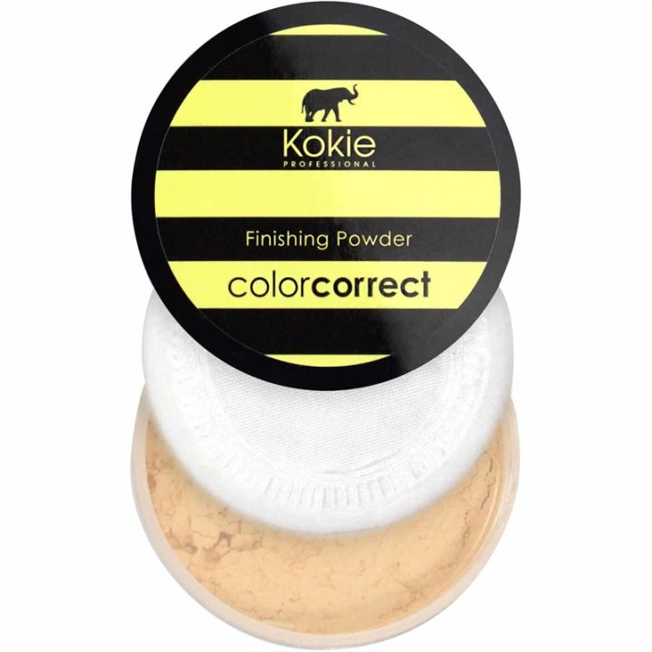 Kokie Color Correct Setting Powder - Yellow Darkness Correction i gruppen SKØNHED & HELSE / Makeup / Makeup ansigt / Pudder hos TP E-commerce Nordic AB (A11189)
