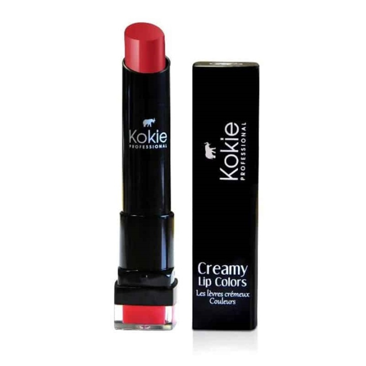Kokie Creamy Lip Color Lipstick - Red Hot i gruppen SKØNHED & HELSE / Makeup / Læber / Læbestift hos TP E-commerce Nordic AB (A11209)
