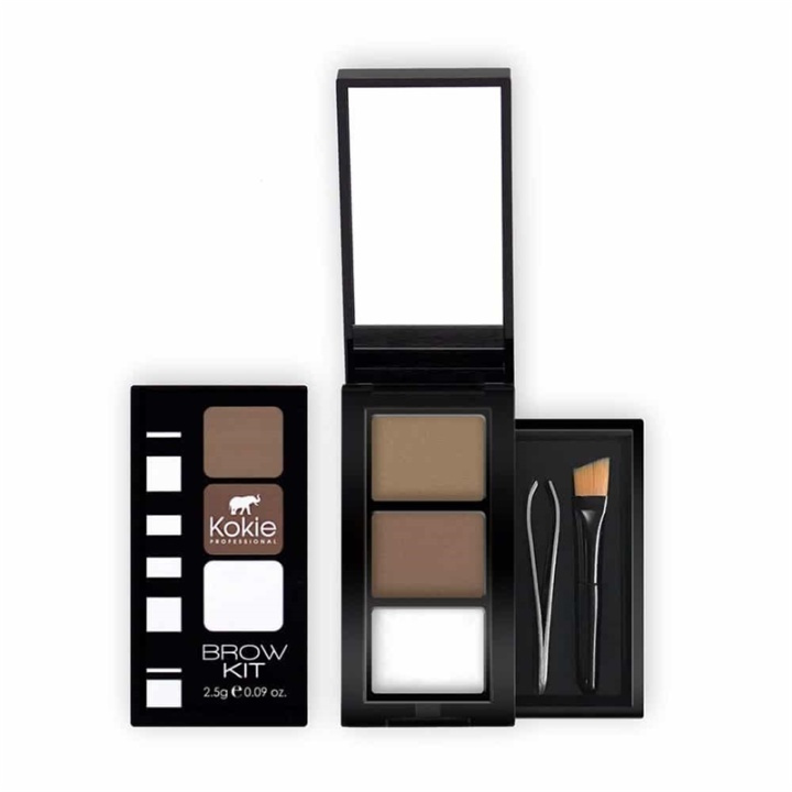 Kokie Eyebrow Kit - Blonde i gruppen SKØNHED & HELSE / Makeup / Øjne og øjenbryn / Øjenbryn kit hos TP E-commerce Nordic AB (A11254)